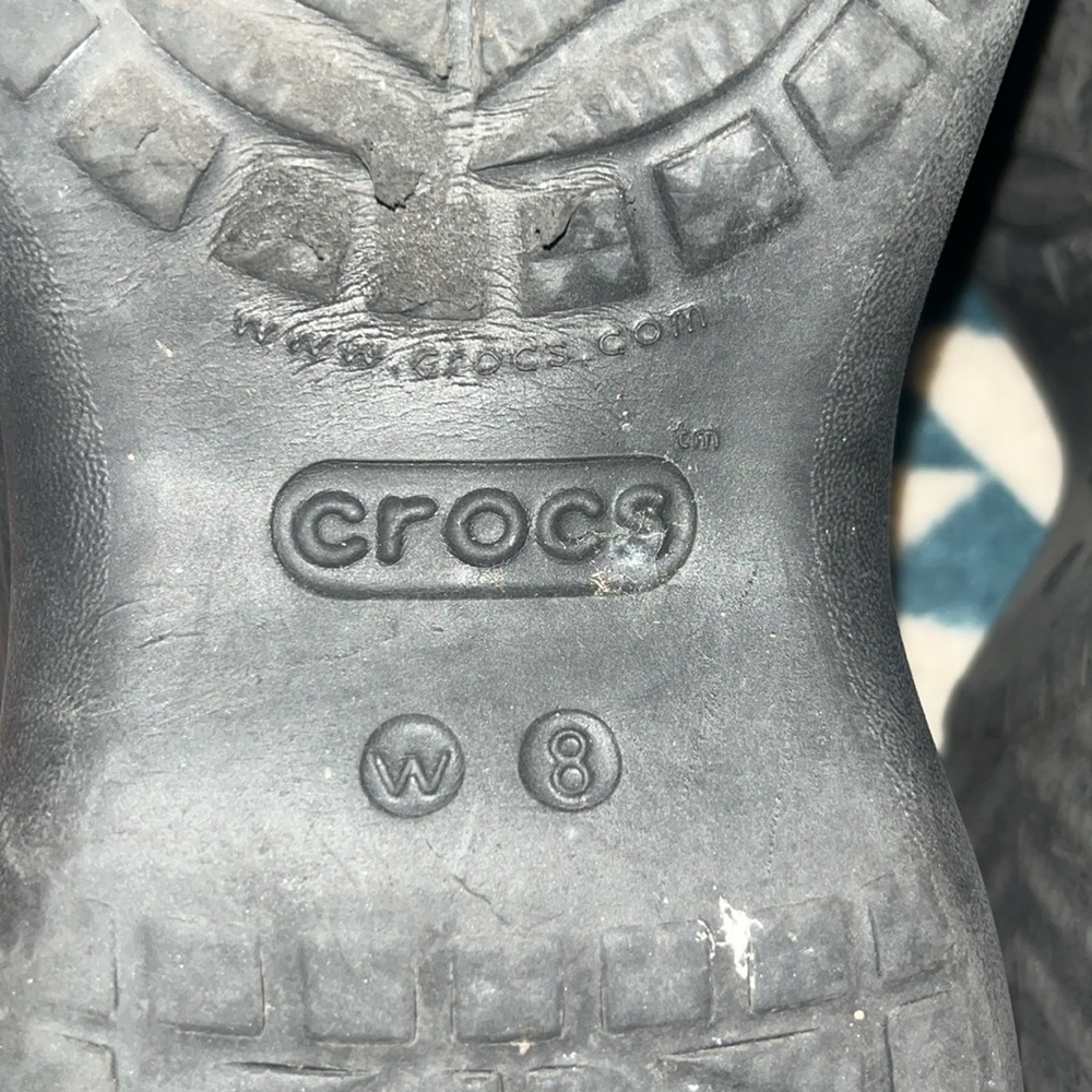 Crocs Classic Black Clogs Platform - image 5